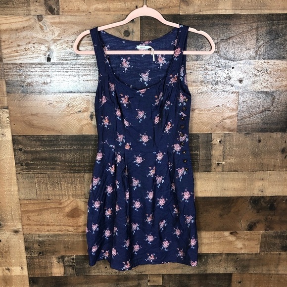 Kimchi blue floral tunic‎ dress women’s XS - Picture 6 of 9